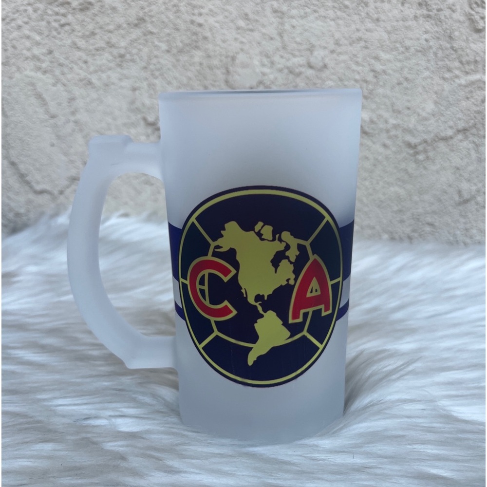 Club America 16oz Beer Glass Mug